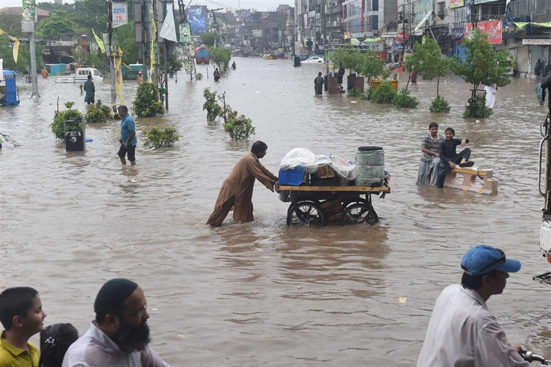 Pakistan's monsoon rains kills 77 in the past 3 weeks