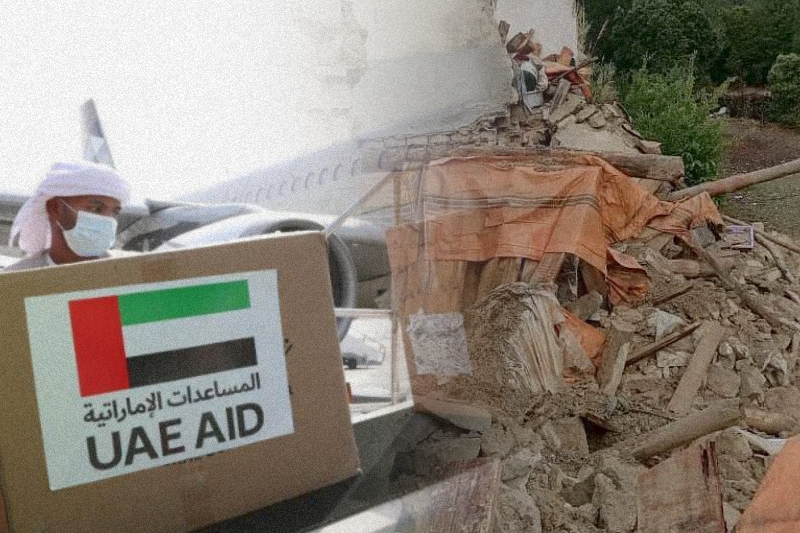  UAE’s air bridge under MBZ vision a source of humanitarian aid to earthquake hit Afghanistan ￼￼