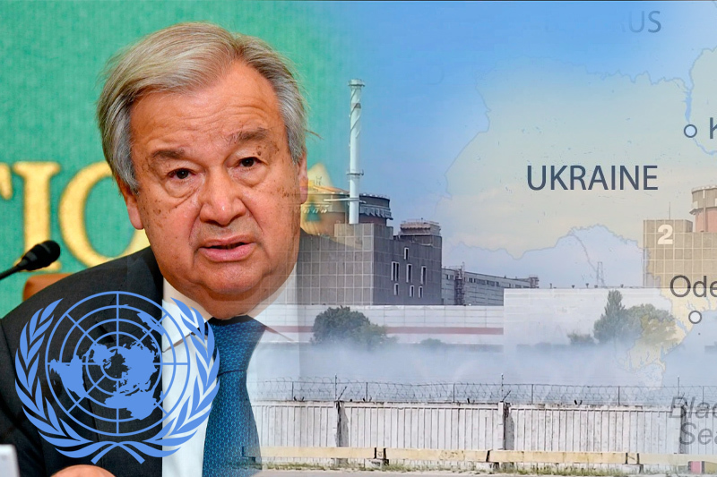 UN chief calls for urgent access to Ukrainian nuclear plant over “suicidal” attack