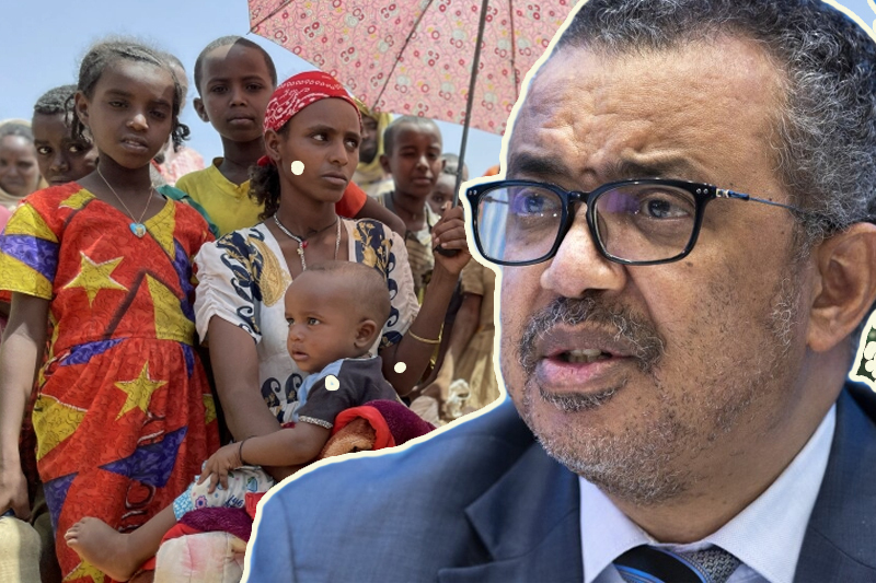  WHO chief blames “skin color” for lack of global aid to Tigray