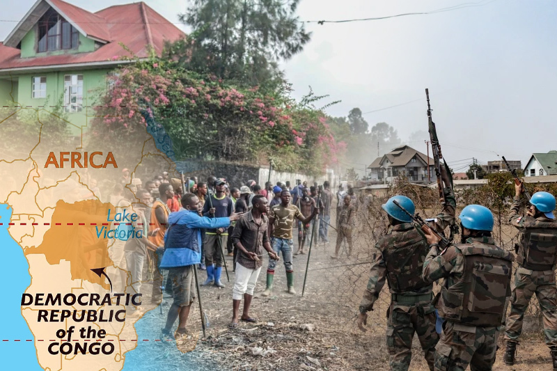 Why are DRC locals attacking UN soldiers?