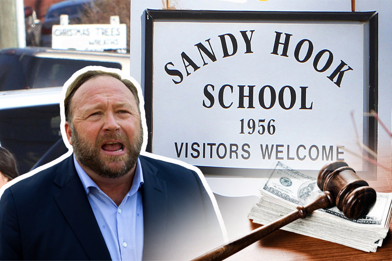  Alex Jones ordered to pay $4.1m to Sandy Hook parents over false claims