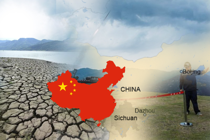 china takes support of cloud seeding planes to fight severe drought