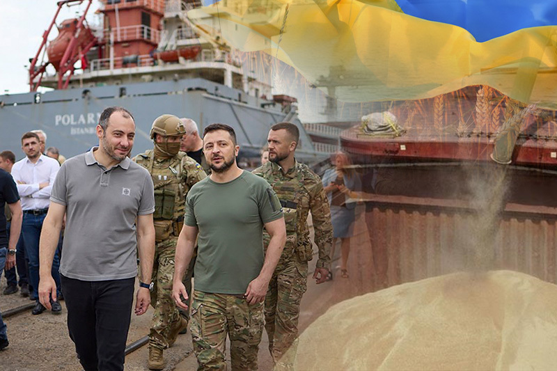  First grain ship leaves Ukraine’s Odesa port under UN deal