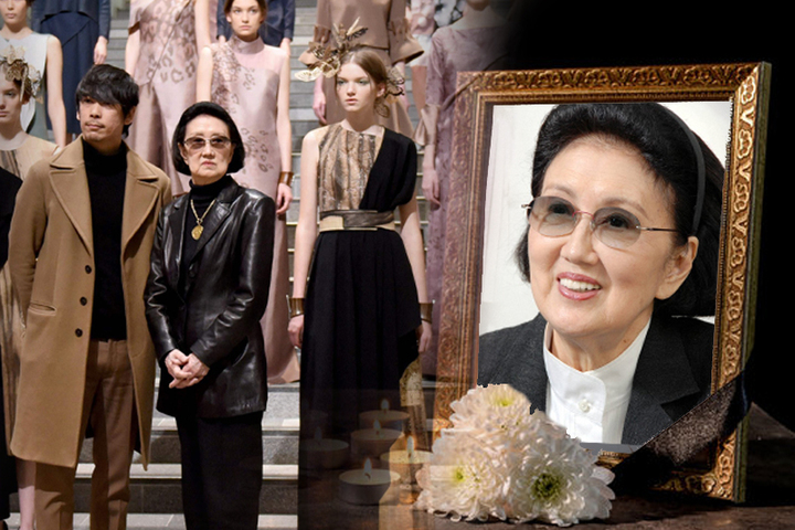  Hanae Mori, a Japanese film designer, died at the age of 96