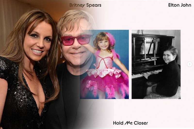 hold me closer britney spears comeback duet with sir elton john