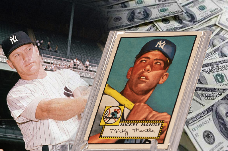  Mickey Mantle baseball card sold for whooping $12.6 million
