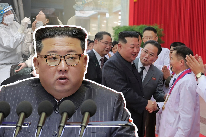 north koreas kim jong un declares victory over covid 19