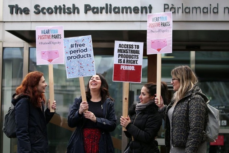  Scotland: First country to make free sanitary products access a legal right