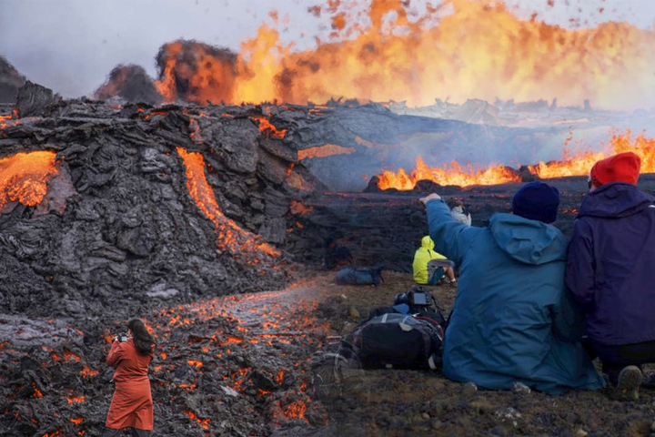  Iceland’s volcano is top on the list for tourists