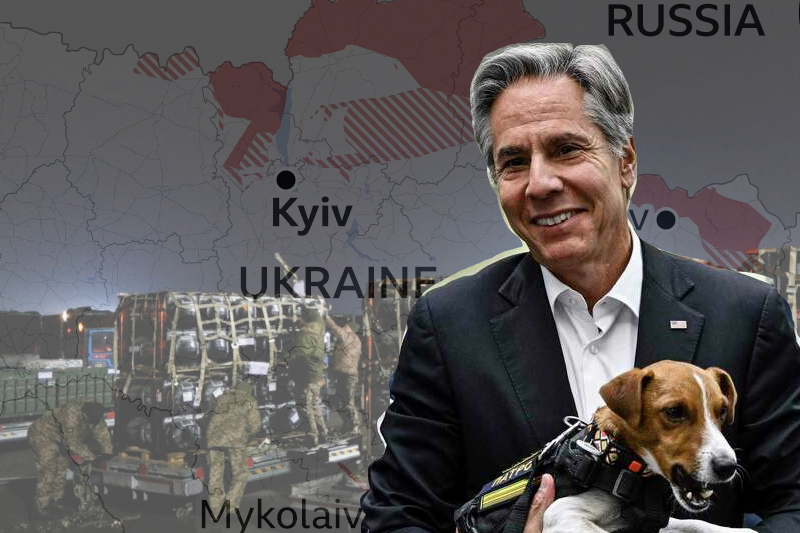  Blinken in Kyiv: uncovers $2b US military aid to European nations threatened by Russia