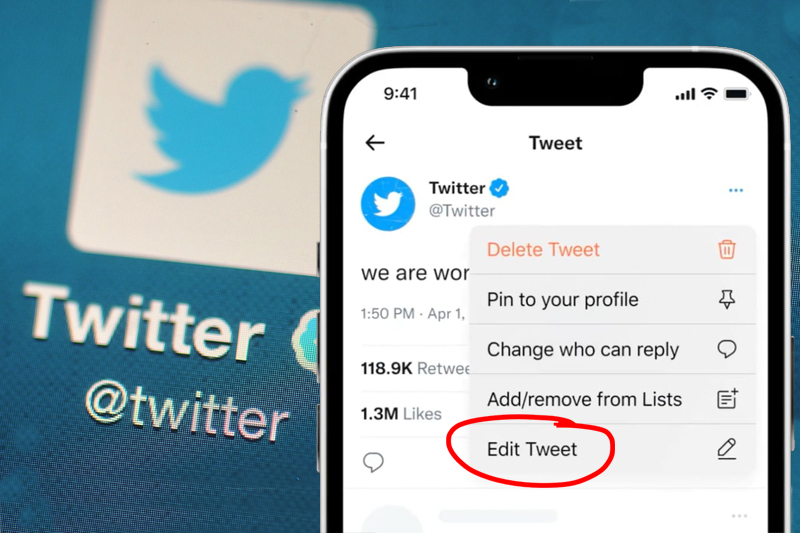  Twitter will make the long-awaited edit button available to paid customers