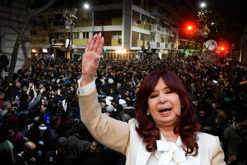 argentina assassination attempt garners huge support for vp kirchner