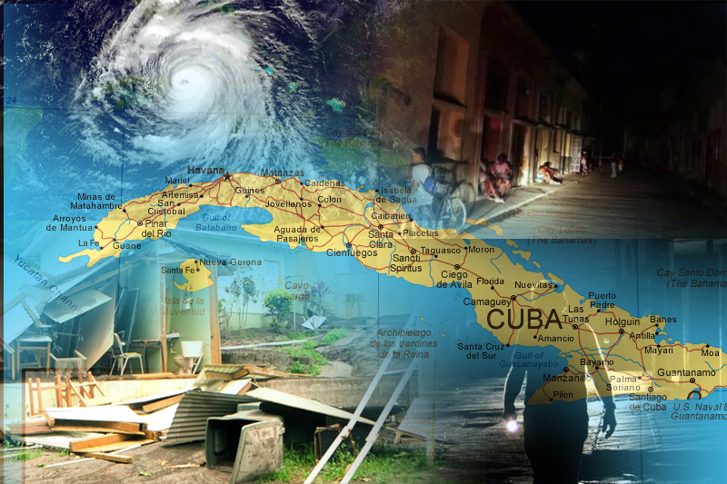  Hurricane Ian leaves Cuba in complete blackout