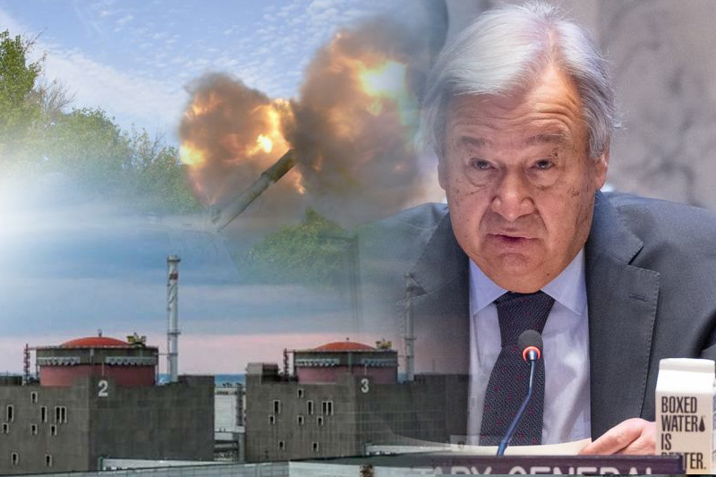 un chief calls for demilitarization of ukraines zaporizhzhia nuclear plant