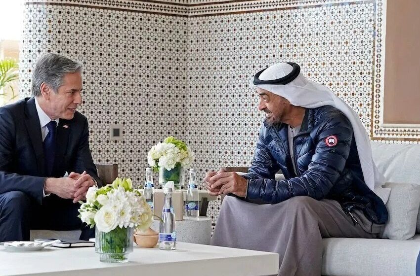  Blinken calls UAE President Sheikh Mohamed bin Zayed Al Nahyan