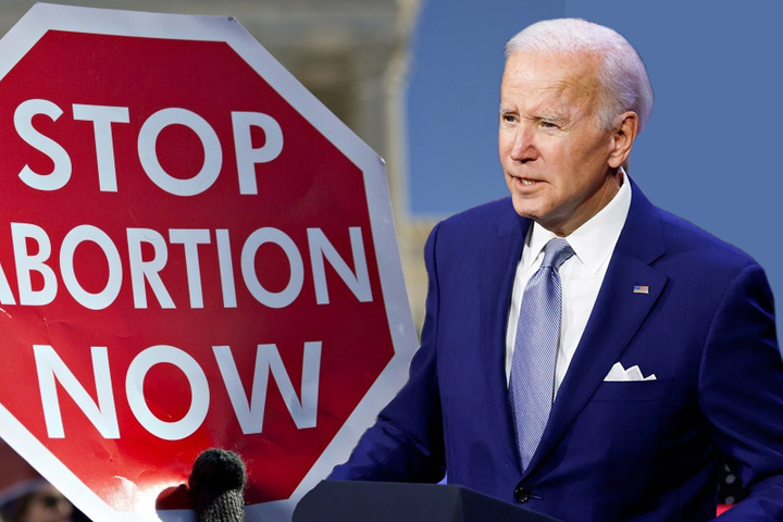  If Republicans regain Congress, Biden will veto abortion bans
