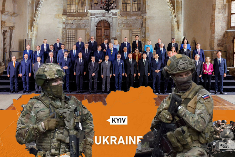 european political summit europe projects a united front against russia over ukraine war