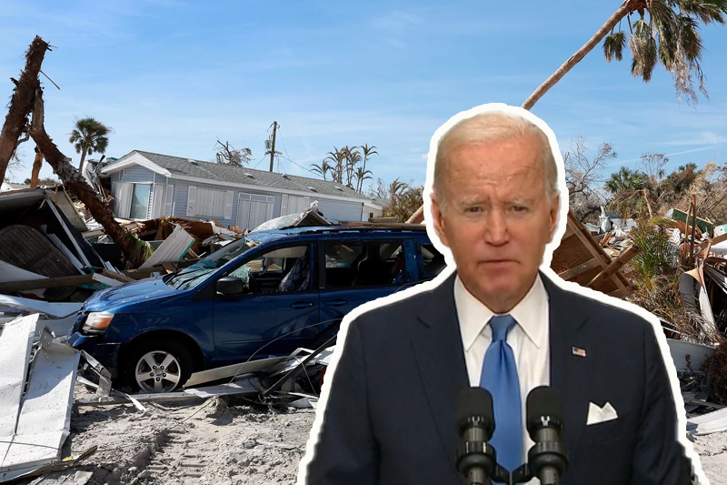  President Biden diverts his focus from politics to hurricane Ian victims in Florida