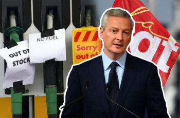 As the fuel crisis drags on, the French minister says time for talk is over