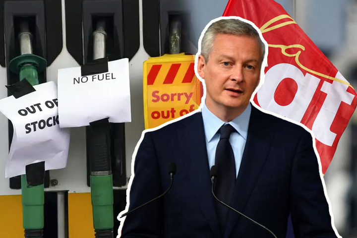  As the fuel crisis drags on, the French minister says time for talk is over