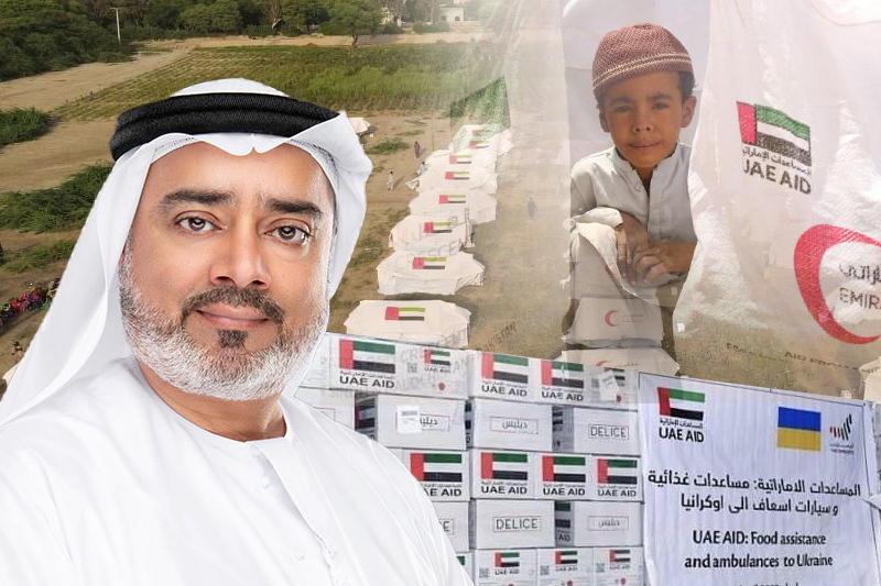  UAE leading the world in extending humanitarian aid to all