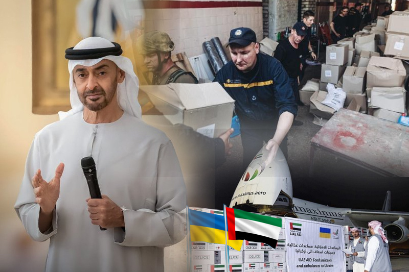  UAE sends $100 million humanitarian aid to Ukraine amid turmoil
