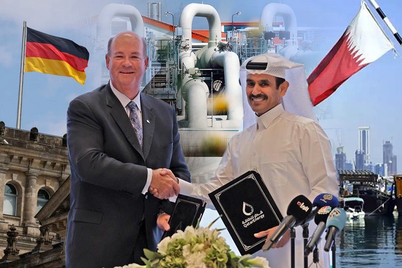 15 year liquified natural gas deal between germany and qatar from 2026