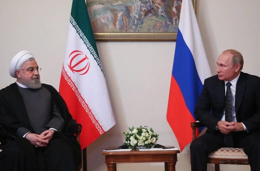  Putin emphasizes improving ties with Iranian president