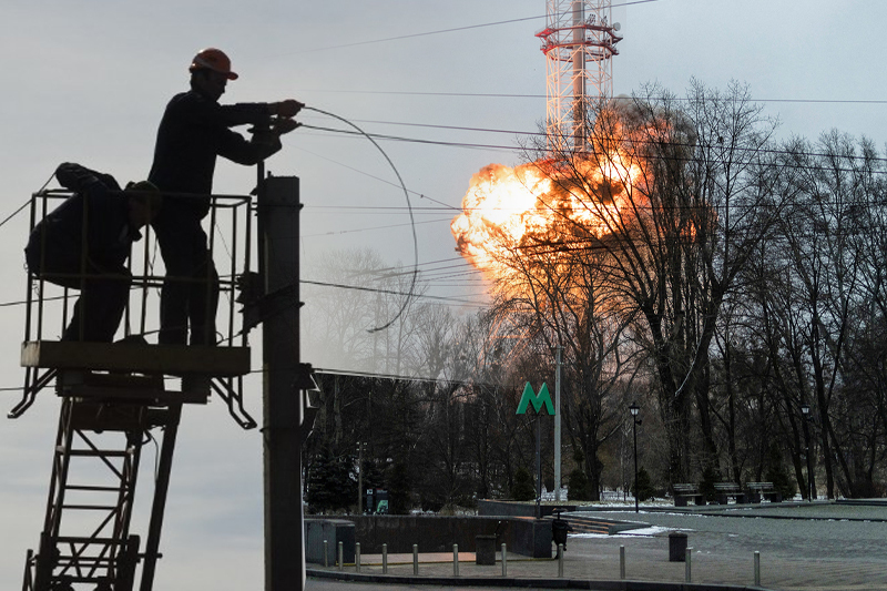 russian shelling kills 15 in kherson as ukraine gradually restores power