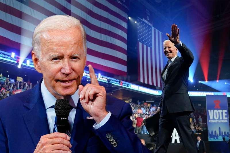 biden makes his final petition to voters for critical midterm elections