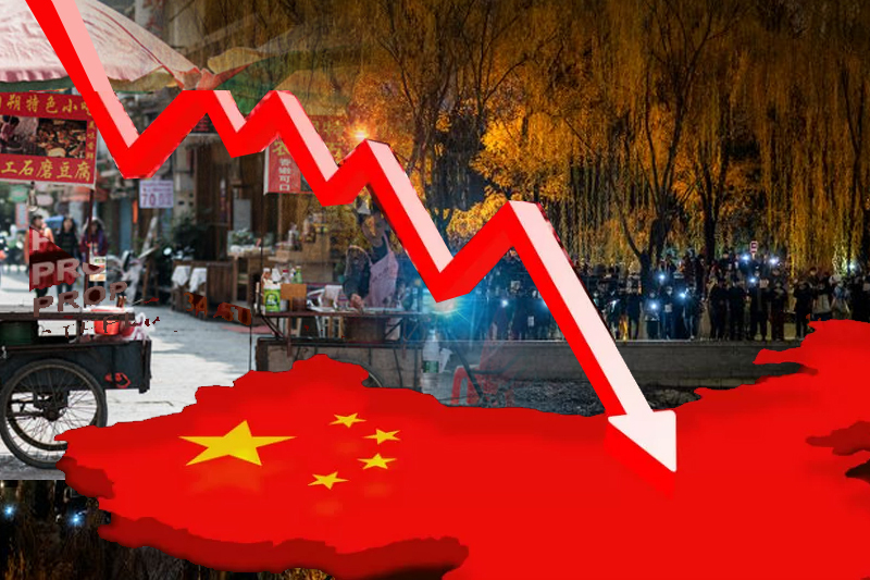  China’s protests against Covid lockdowns trigger fall in global markets