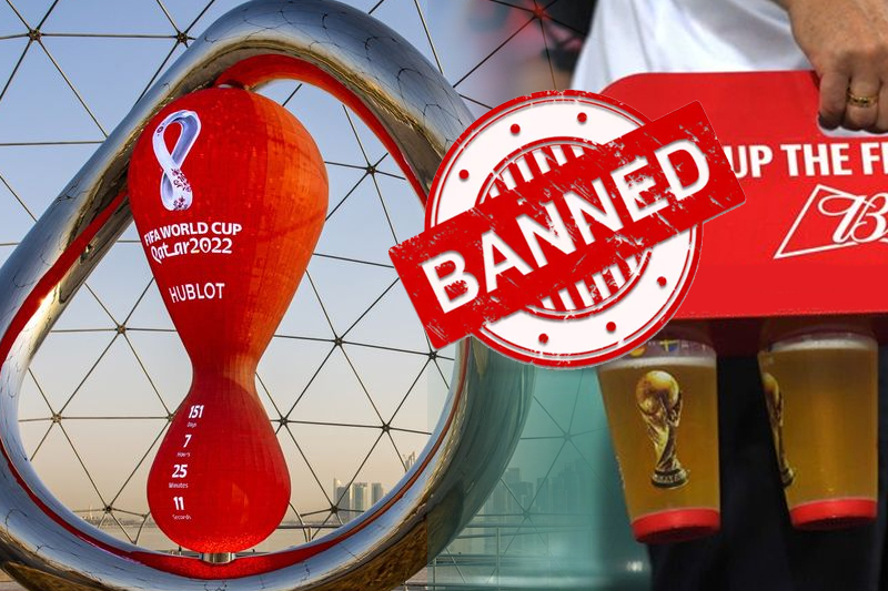 qatar bans beer from stadiums during fifa world cup 2022
