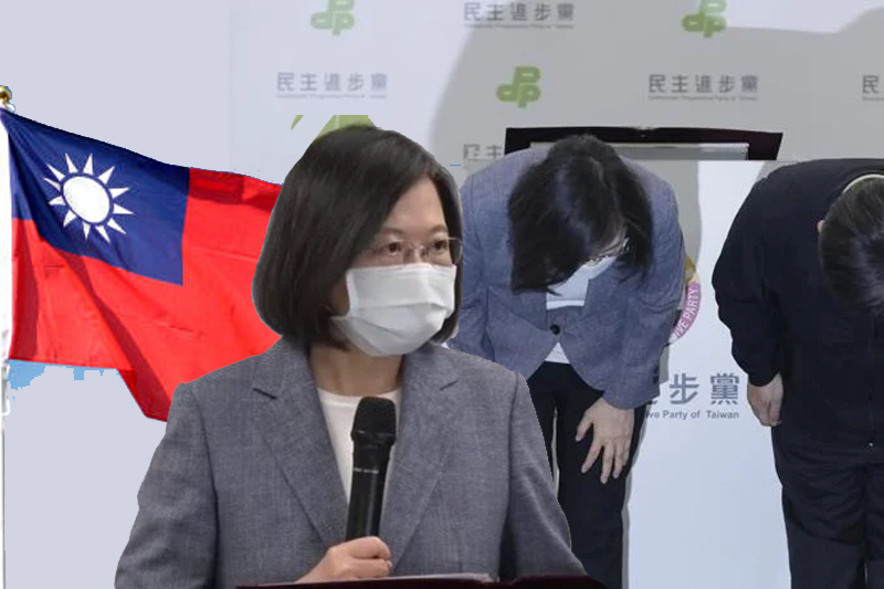  Taiwan President resigns as party head
