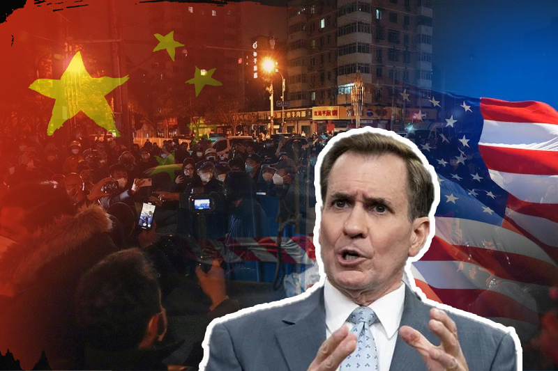  U.S. criticizes China’s zero Covid strategy, says people have ‘right to protest’