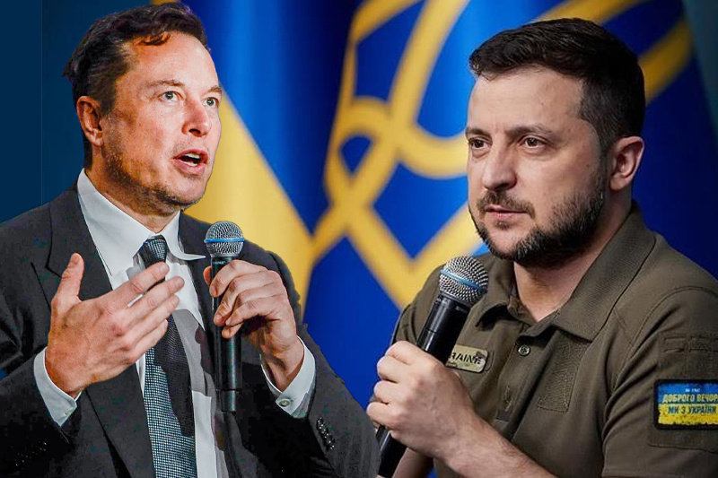  ‘Come to Ukraine’, Zelenskyy slams Elon Musk’s peace proposal