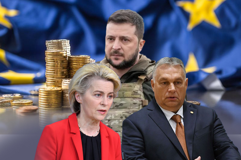 EU’s €18 billion aid to Ukraine blocked by Hungary