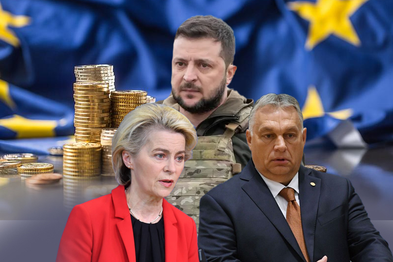 eus 18 billion aid to ukraine blocked by hungary