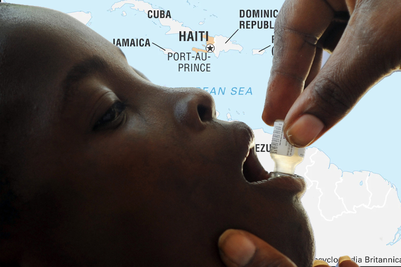  Haiti receives first cholera vaccines batch