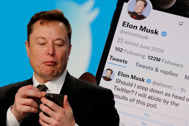  Musk’s future as Twitter head depends on polls