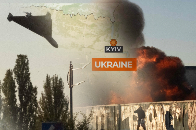  Ukraine war: Explosions in central Kyiv as drones shot down