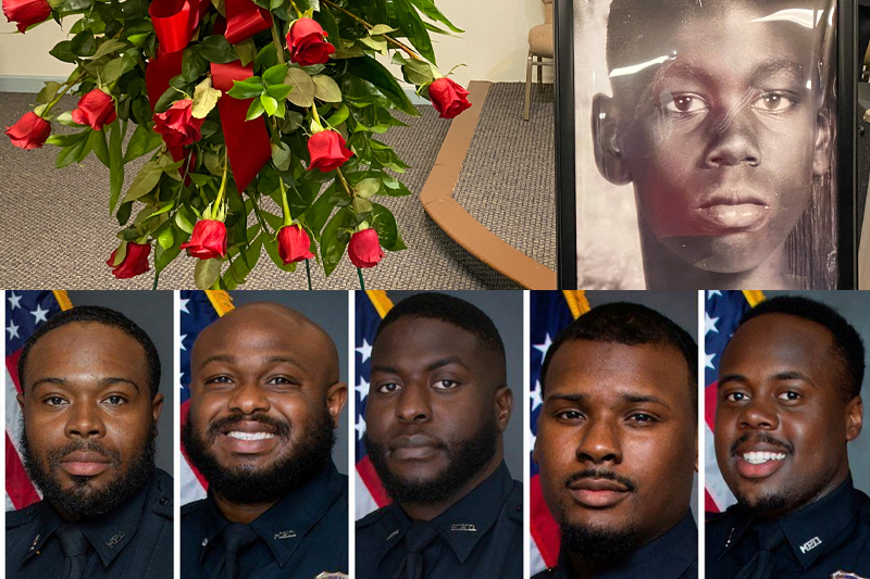 5 US police officers charged with murder over brutal beating of Black man
