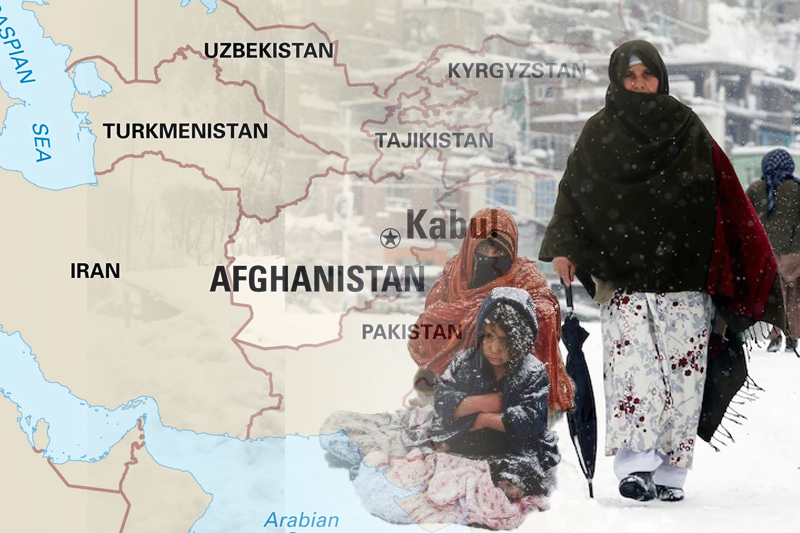 Freezing temperatures kill at least 124 Afghans, 70,000 livestock