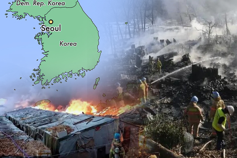 Guryong Village: Massive fire breaks out in one of Seoul's worst-kept secrets