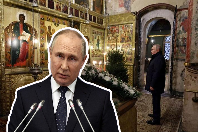  Putin hails Russian Orthodox Church as important unifying force
