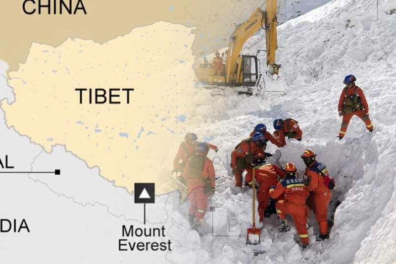 Tibet Avalanche: Search for survivors ends, death toll rises to 28