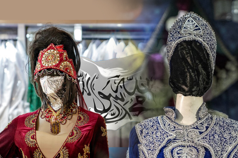 Under the Taliban, even mannequins must be hooded and masked