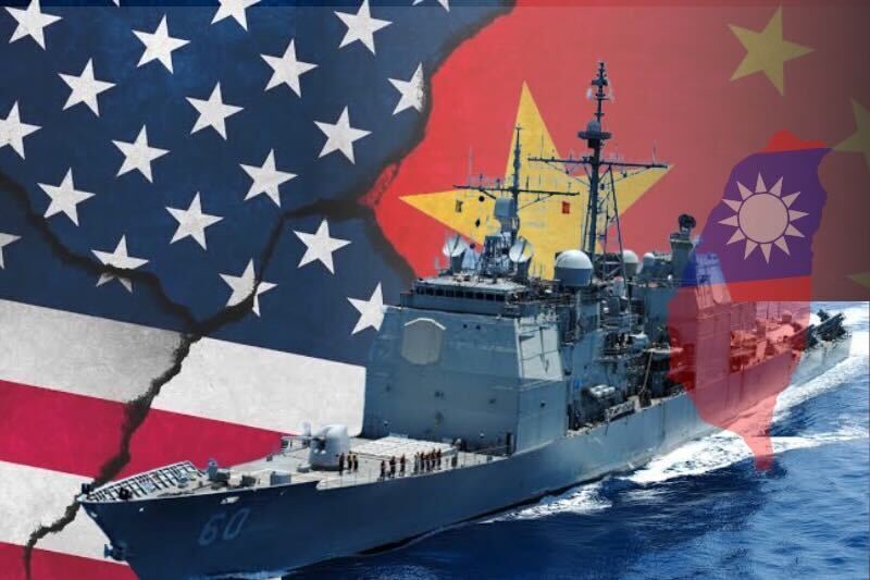 us warship sails through taiwan strait angers china