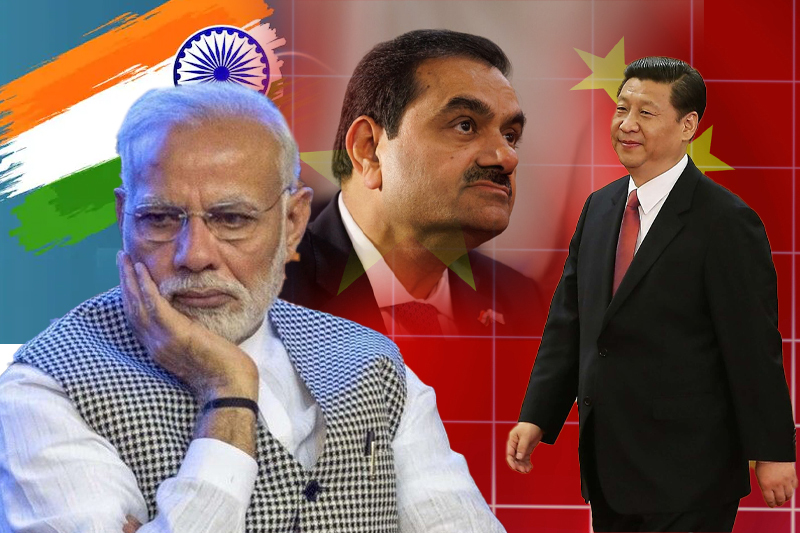 Could Indian billionaire Adani's crisis benefit China?