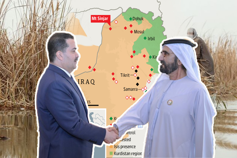  Nadia’s Initiative: Iraqi PM in UAE as Abu Dhabi announces water project in Sinjar
